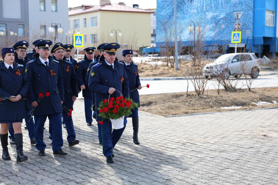 В прокуратуре округа состоялось мероприятие, посвящённое 79-ой годовщине Победы в Великой Отечественной войне