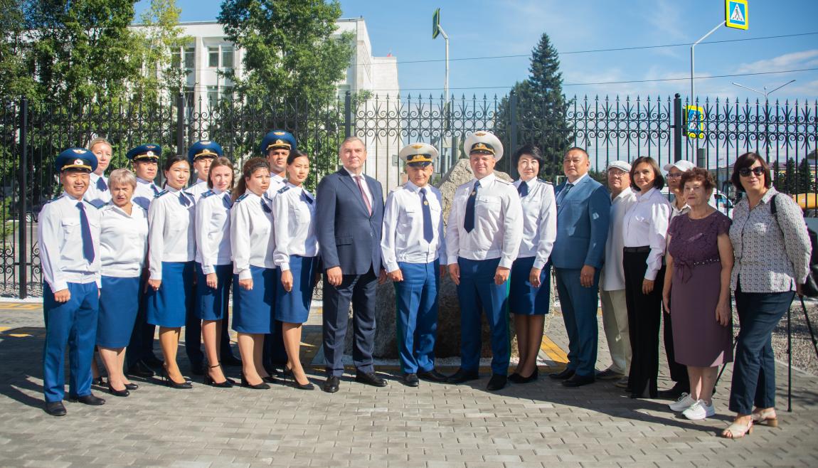 Начальник управления Генеральной прокуратуры Российской Федерации по Сибирскому федеральному округу Юрий Русанов принял участие в церемонии открытия закладного камня на месте будущего памятника первому Генерал – прокурору России Павлу Ягужинскому