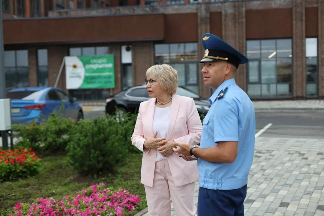 Заместитель прокурора Томской области Василий Воробьев посетил с рабочим визитом объекты строительной компании «Карьероуправление»