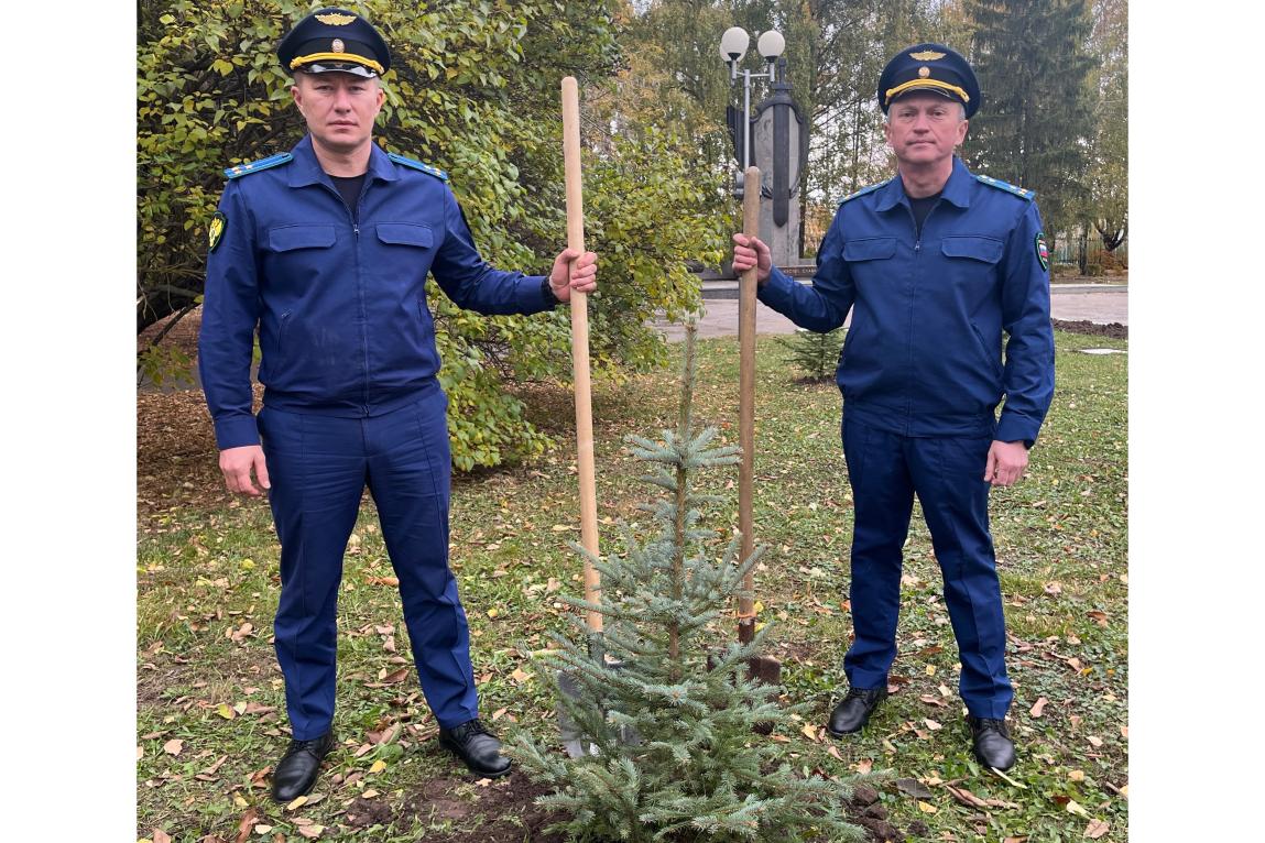 Сотрудники прокуратуры Чувашии приняли участие в акции, посвященной Году экологии